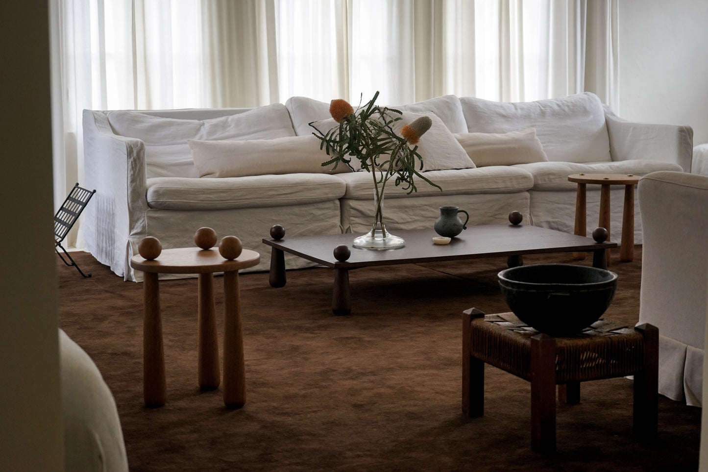 DOTT COFFEE TABLE - EBONY