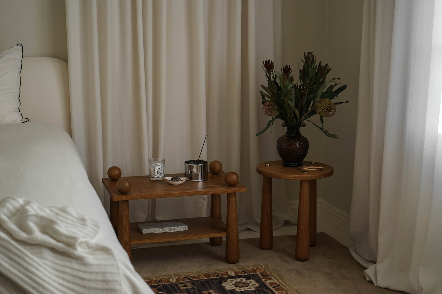 DOTT SIDE TABLE - NATURAL