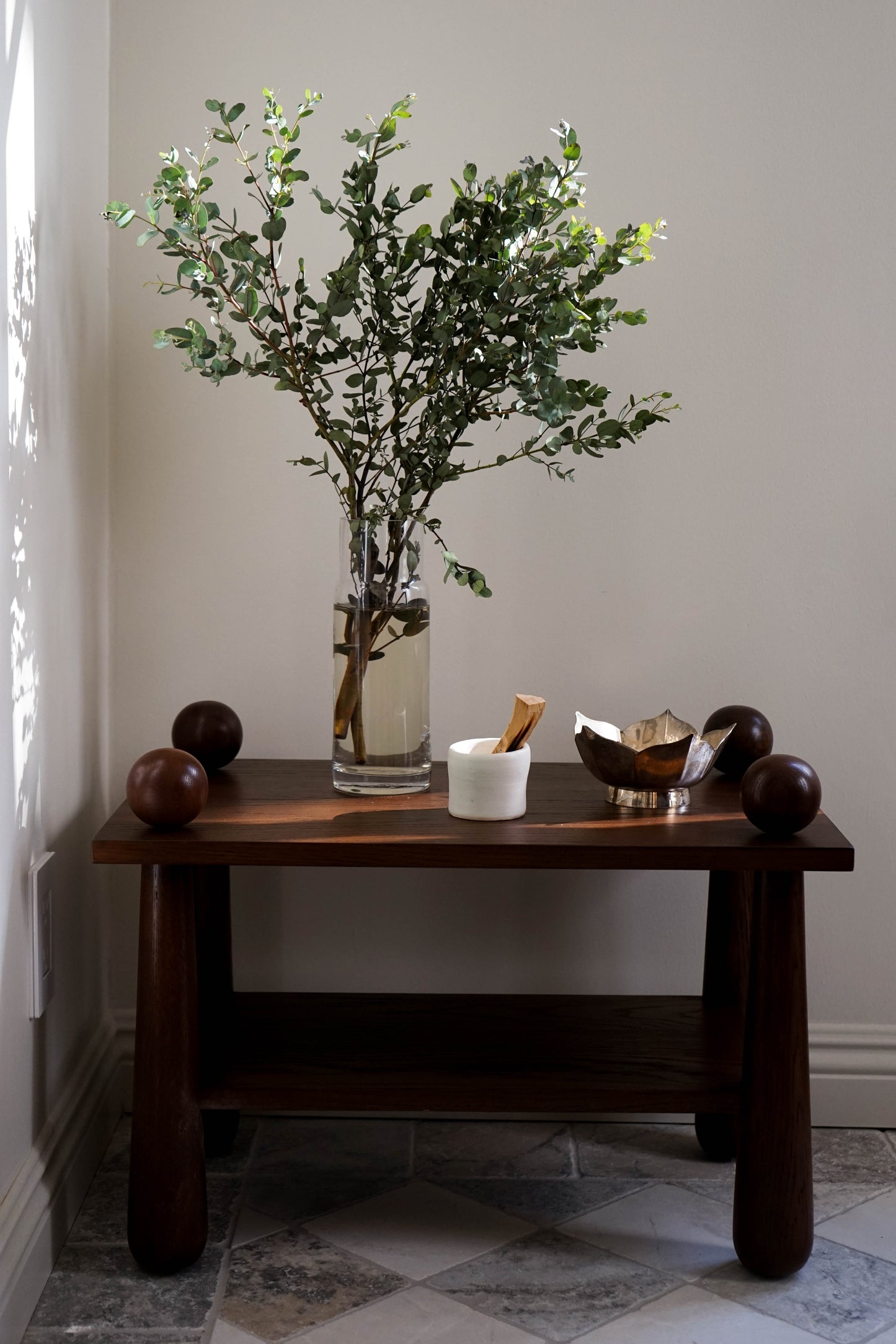 DOTT SIDE TABLE - EBONY